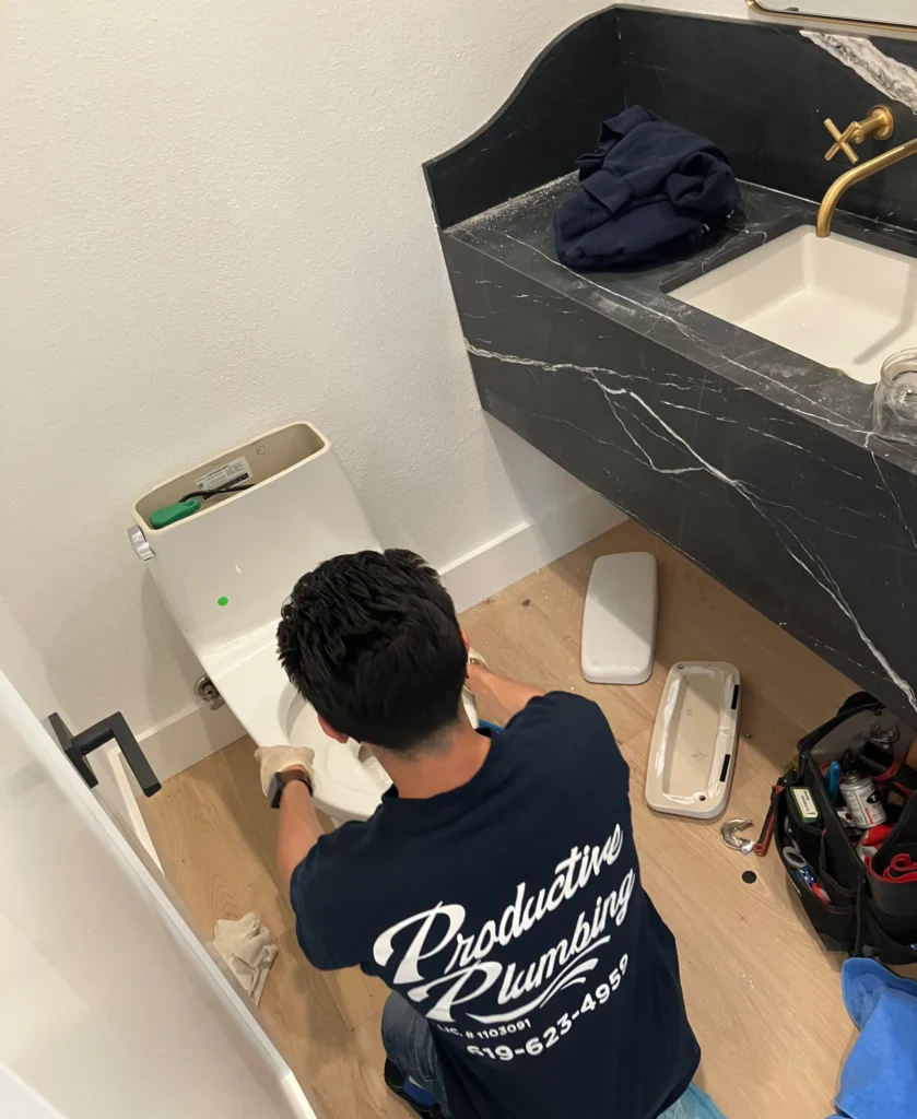 Productive Plumbing toilet repair help